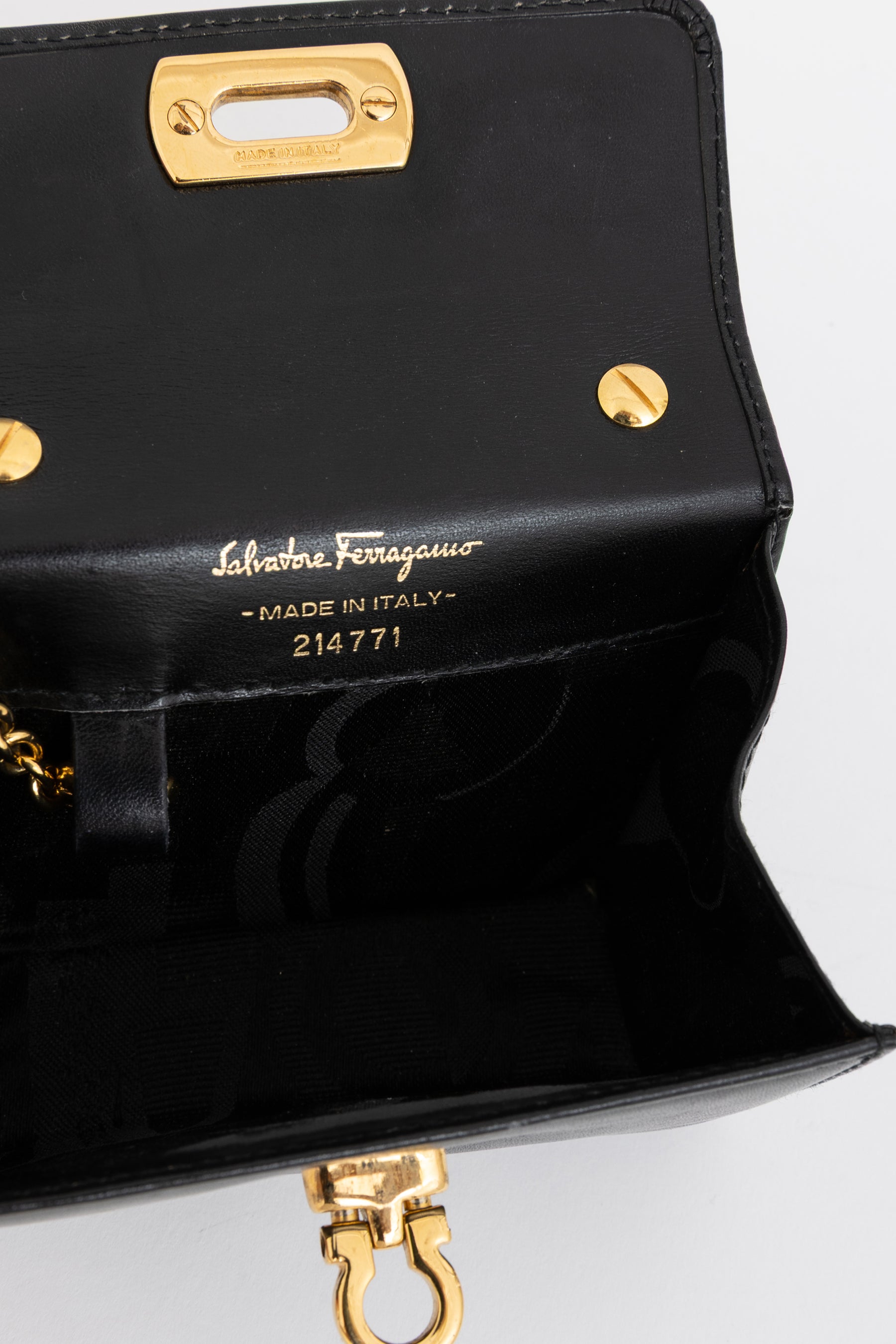 Mini Gancini Evening Bag