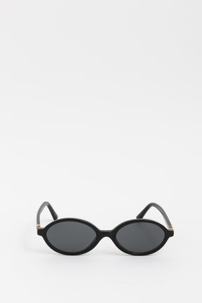 Oval Logo Sunglasses