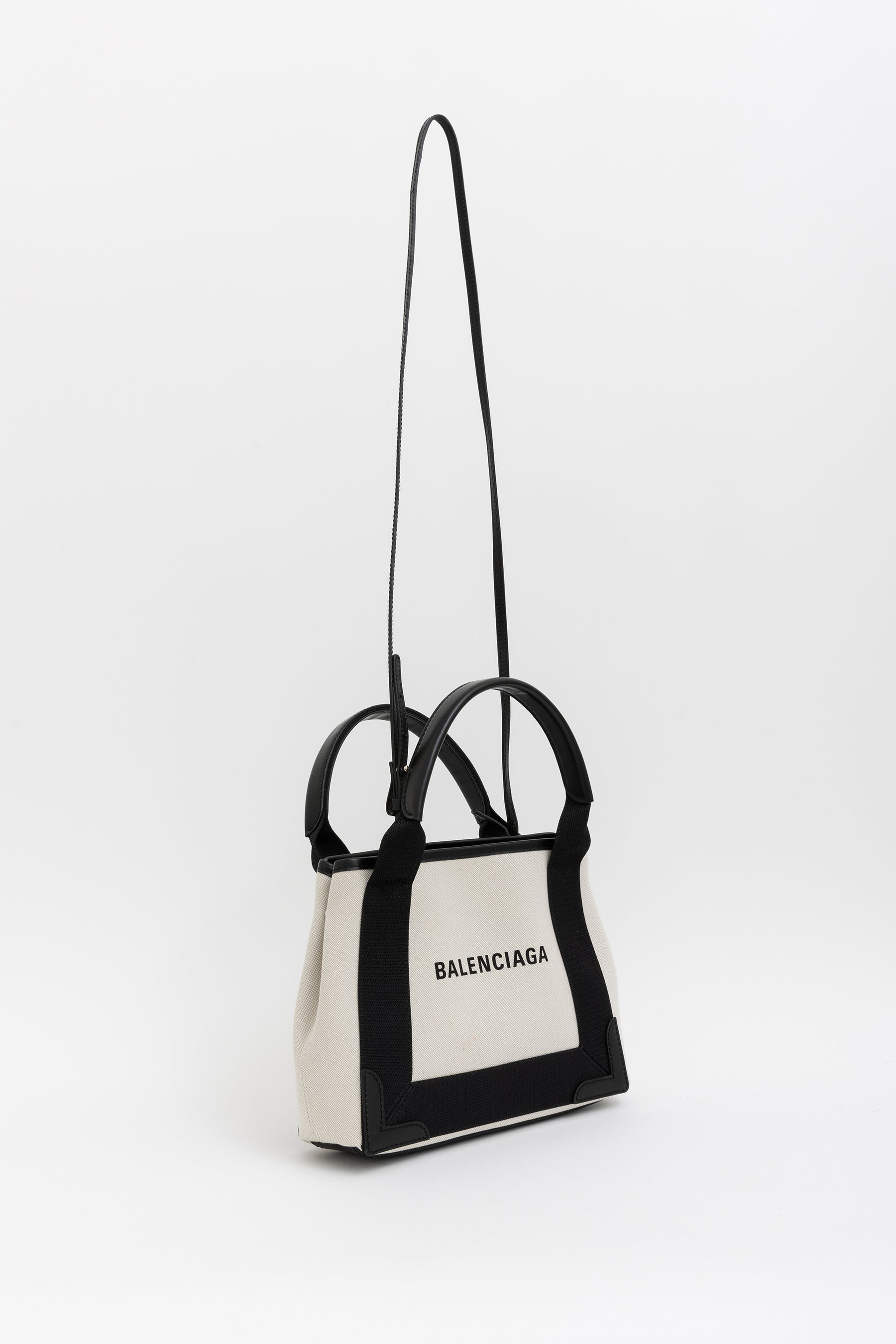 Navy Cabas XS Tote Bag