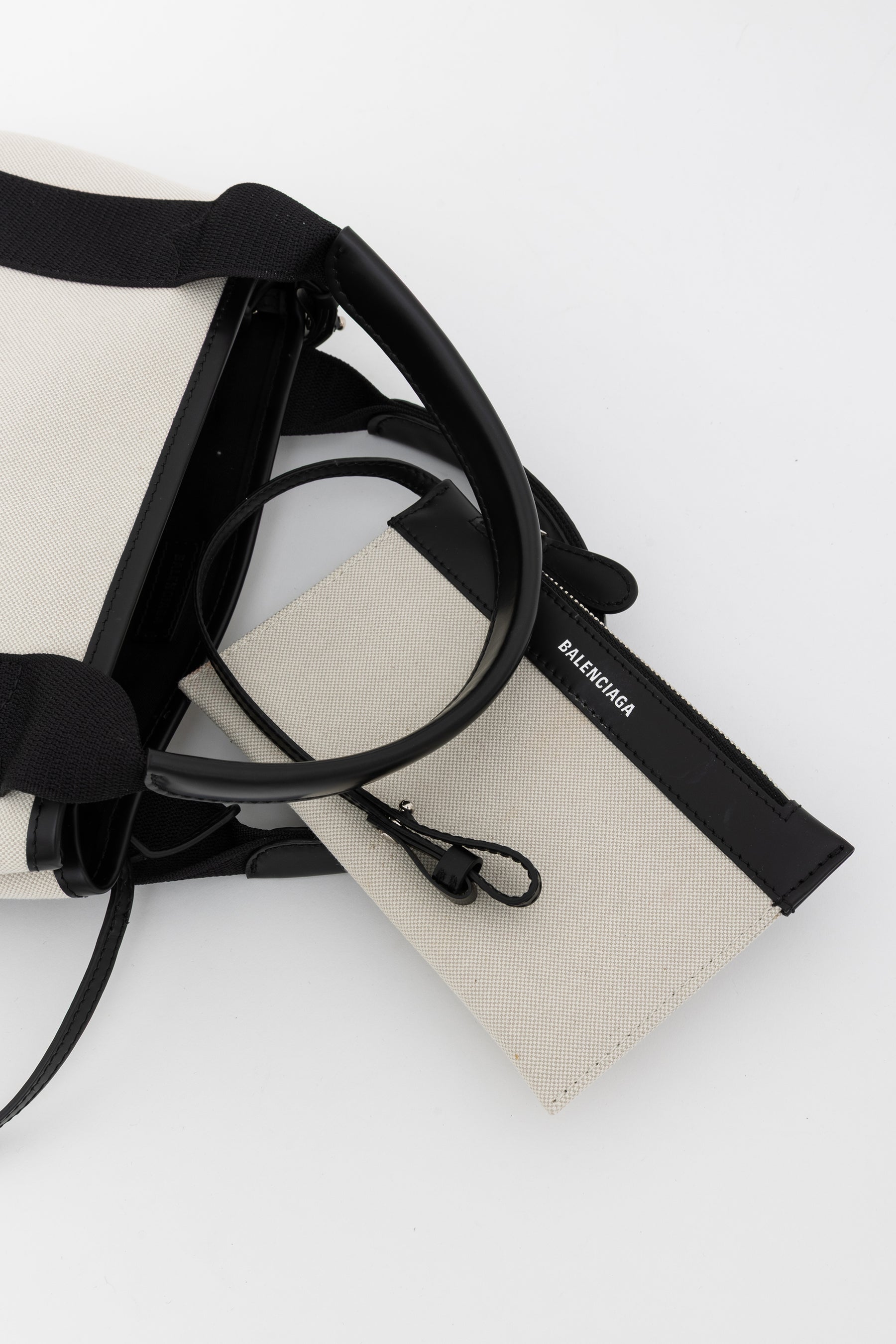 Navy Cabas XS Tote Bag