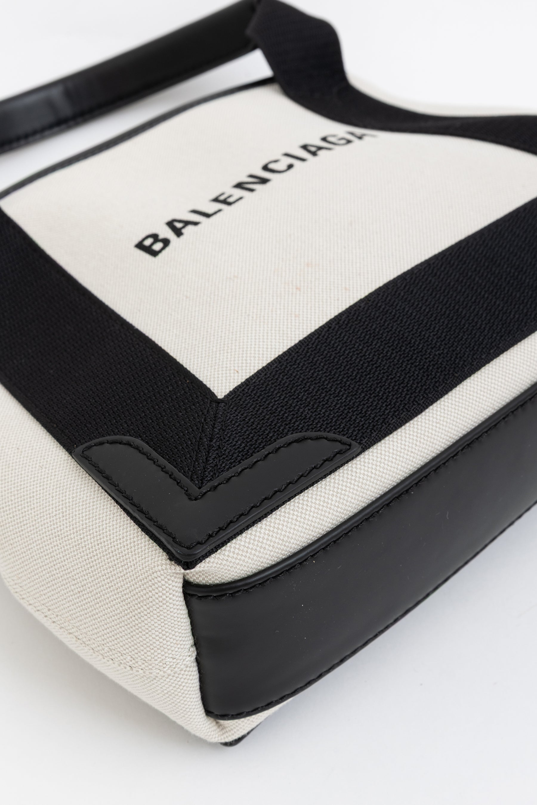 Navy Cabas XS Tote Bag