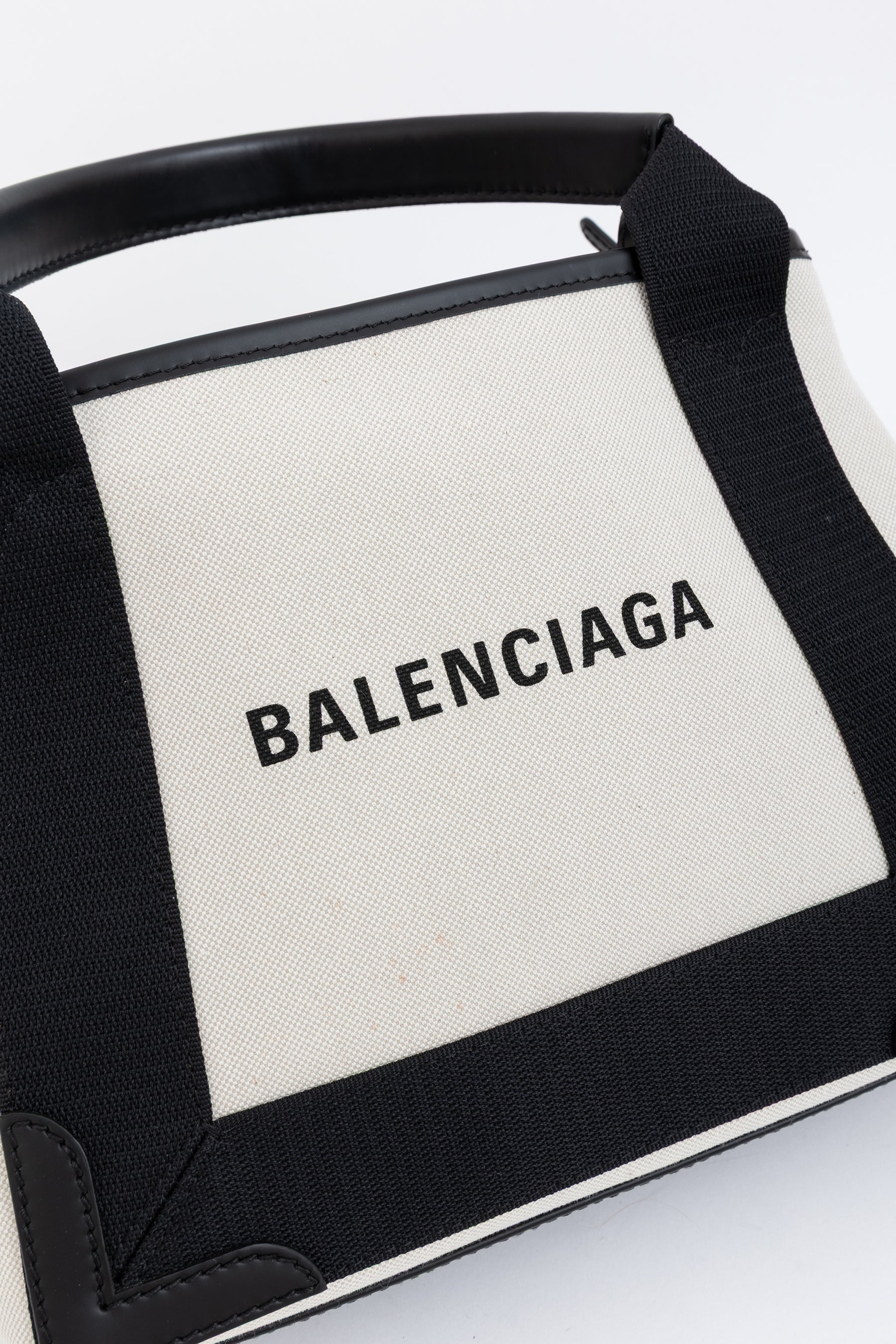 Navy Cabas XS Tote Bag