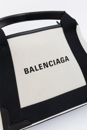 Navy Cabas XS Tote Bag