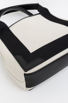 Navy Cabas XS Tote Bag