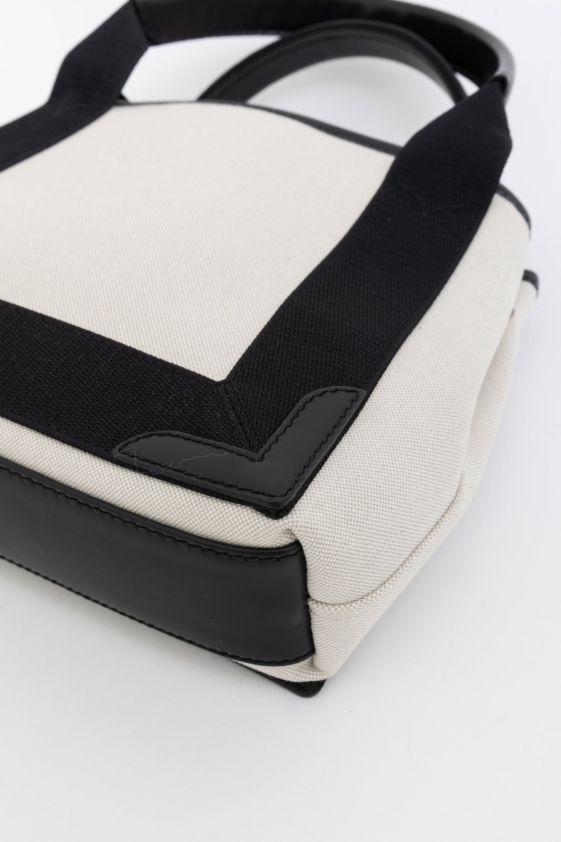 Navy Cabas XS Tote Bag