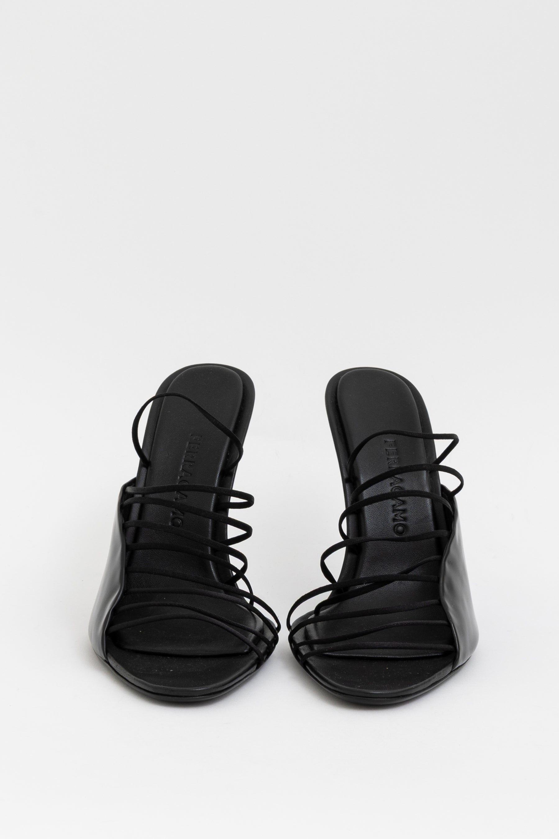 Altaire Heeled Ultra-Fine Strap Slingback Sandals