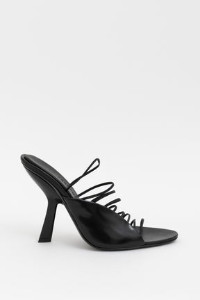 Altaire Heeled Ultra-Fine Strap Slingback Sandals