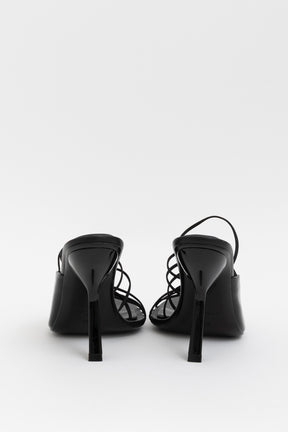Altaire Heeled Ultra-Fine Strap Slingback Sandals