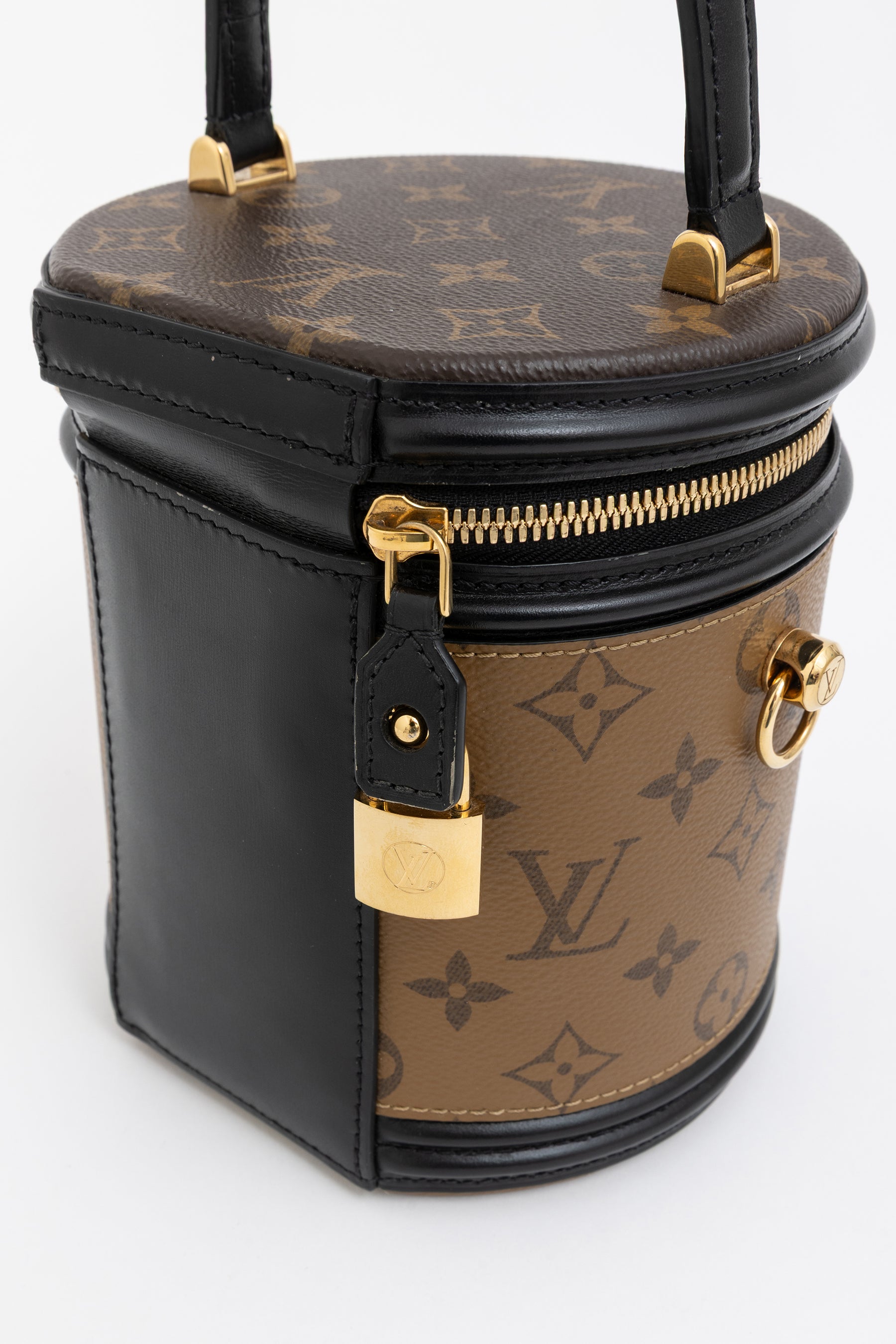 Canvas Reverse Monogram Cannes Bag