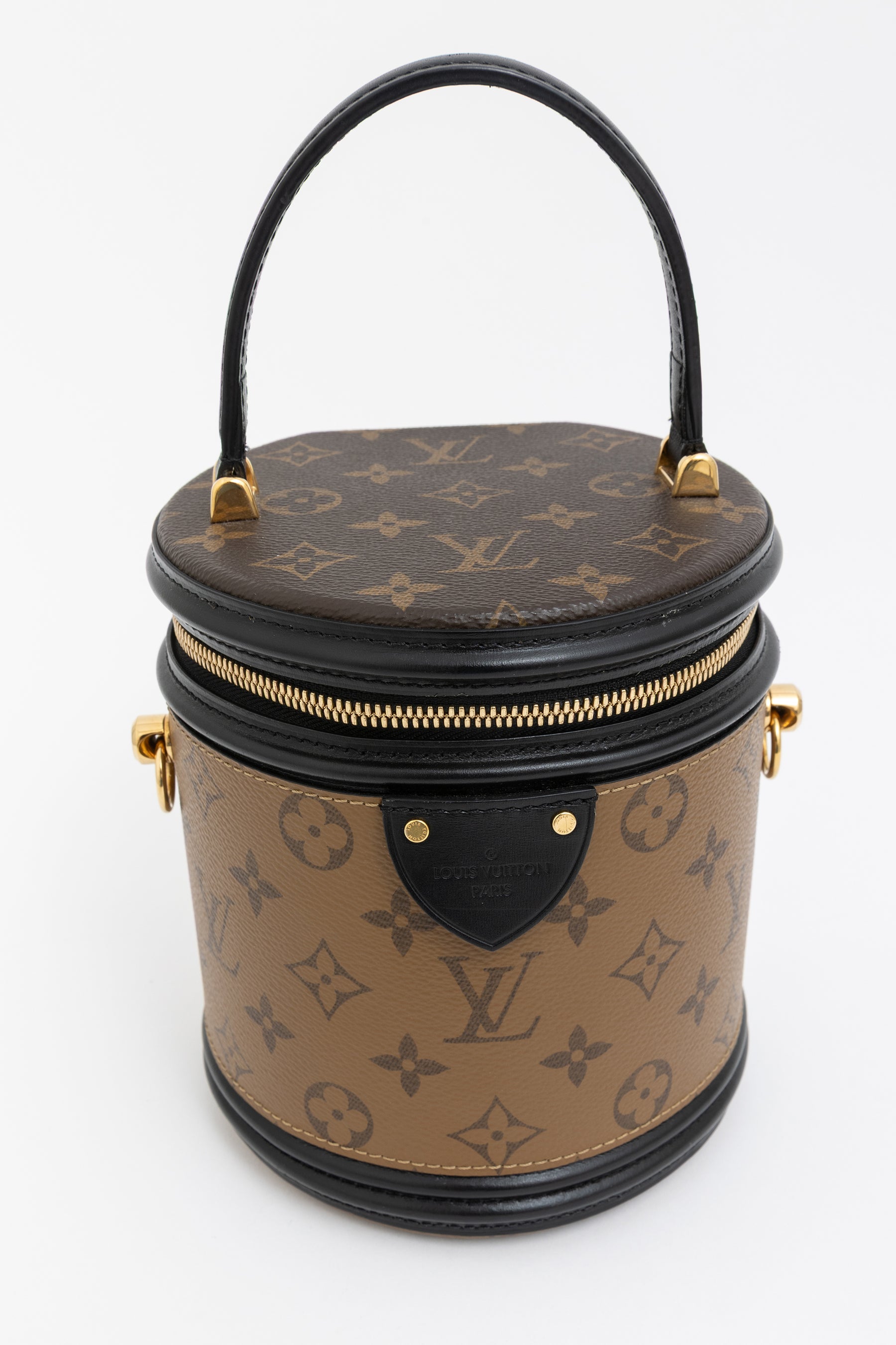 Canvas Reverse Monogram Cannes Bag
