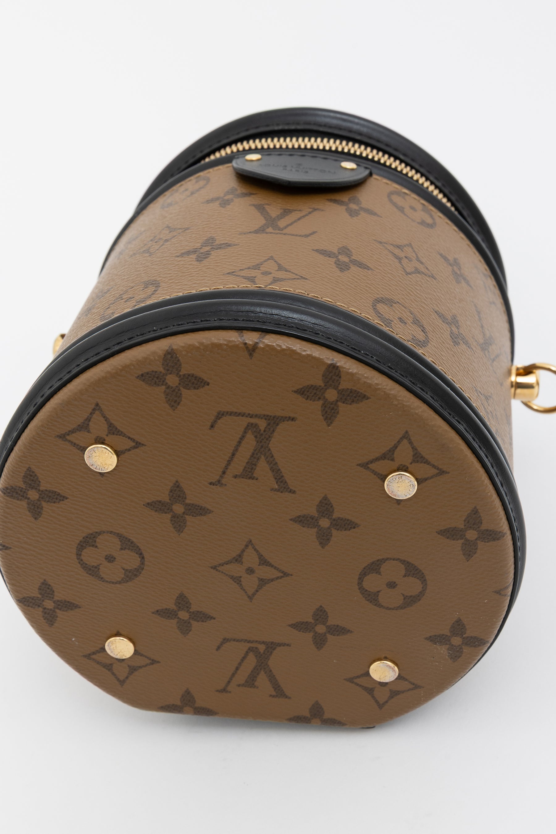 Canvas Reverse Monogram Cannes Bag