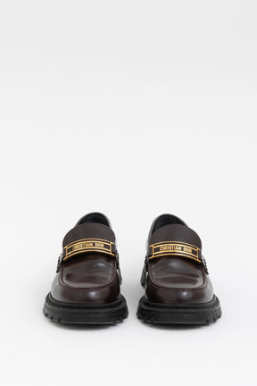 Chunky Logo Loafers