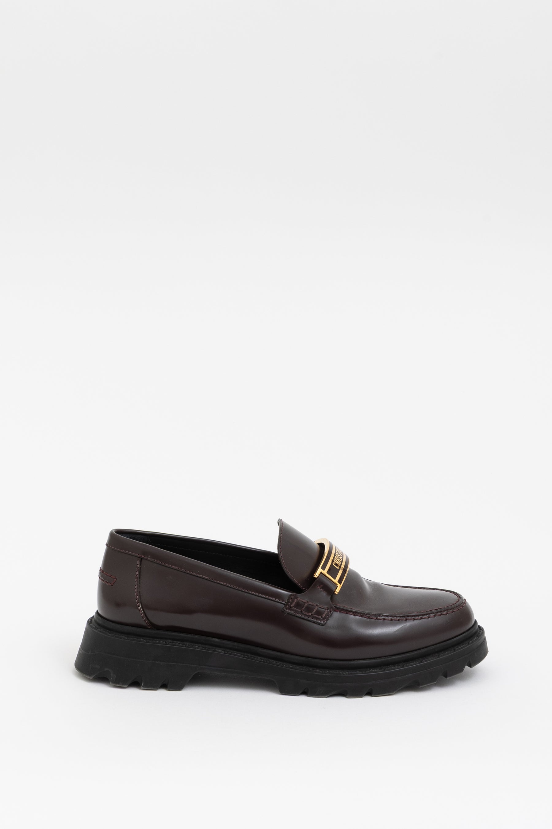 Chunky Logo Loafers