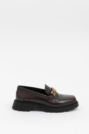 Chunky Logo Loafers