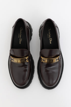 Chunky Logo Loafers
