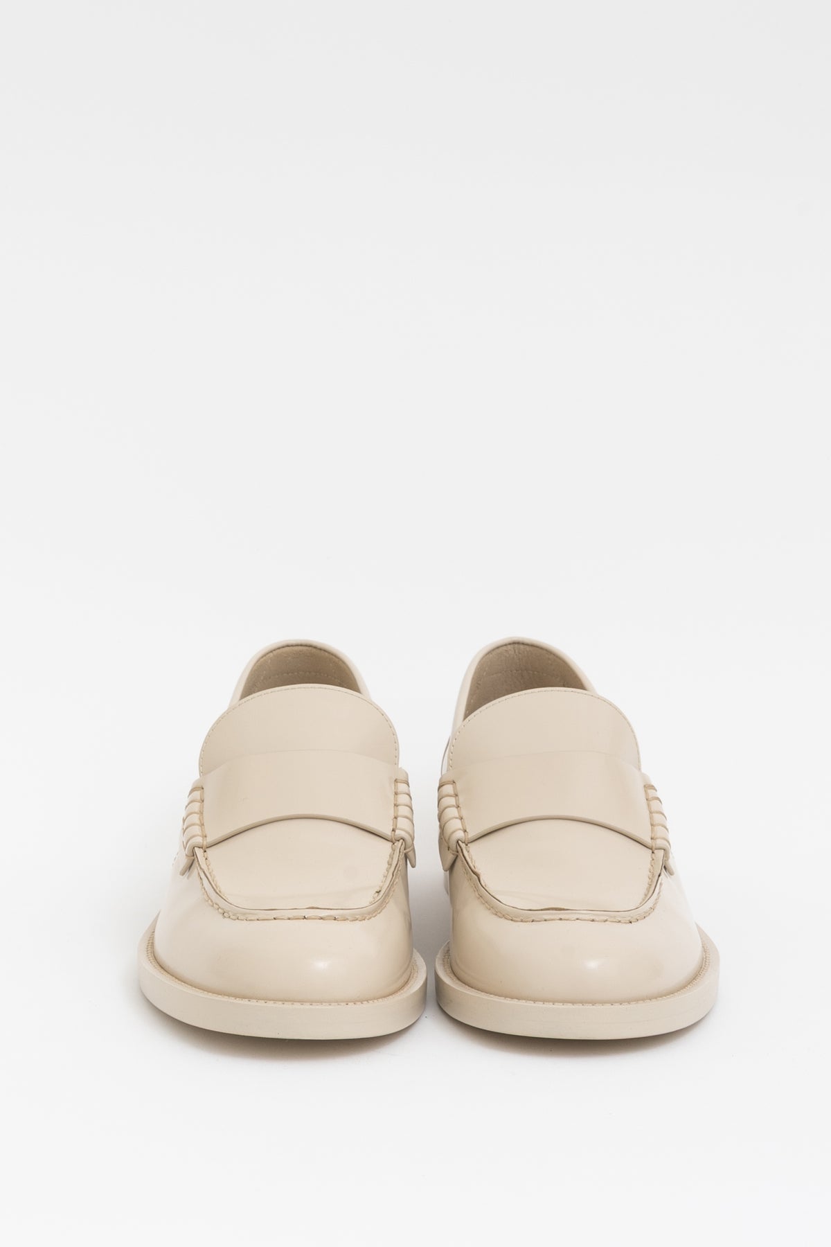 Light Beige Loafers