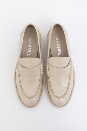 Light Beige Loafers