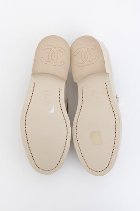 Light Beige Loafers
