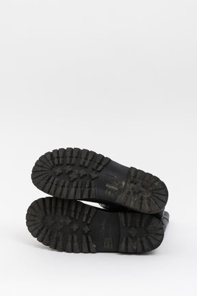 Logo Motorcycle Zip Boots