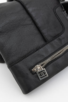 Logo Motorcycle Zip Boots