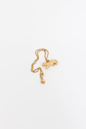 Tiger Pendant Necklace