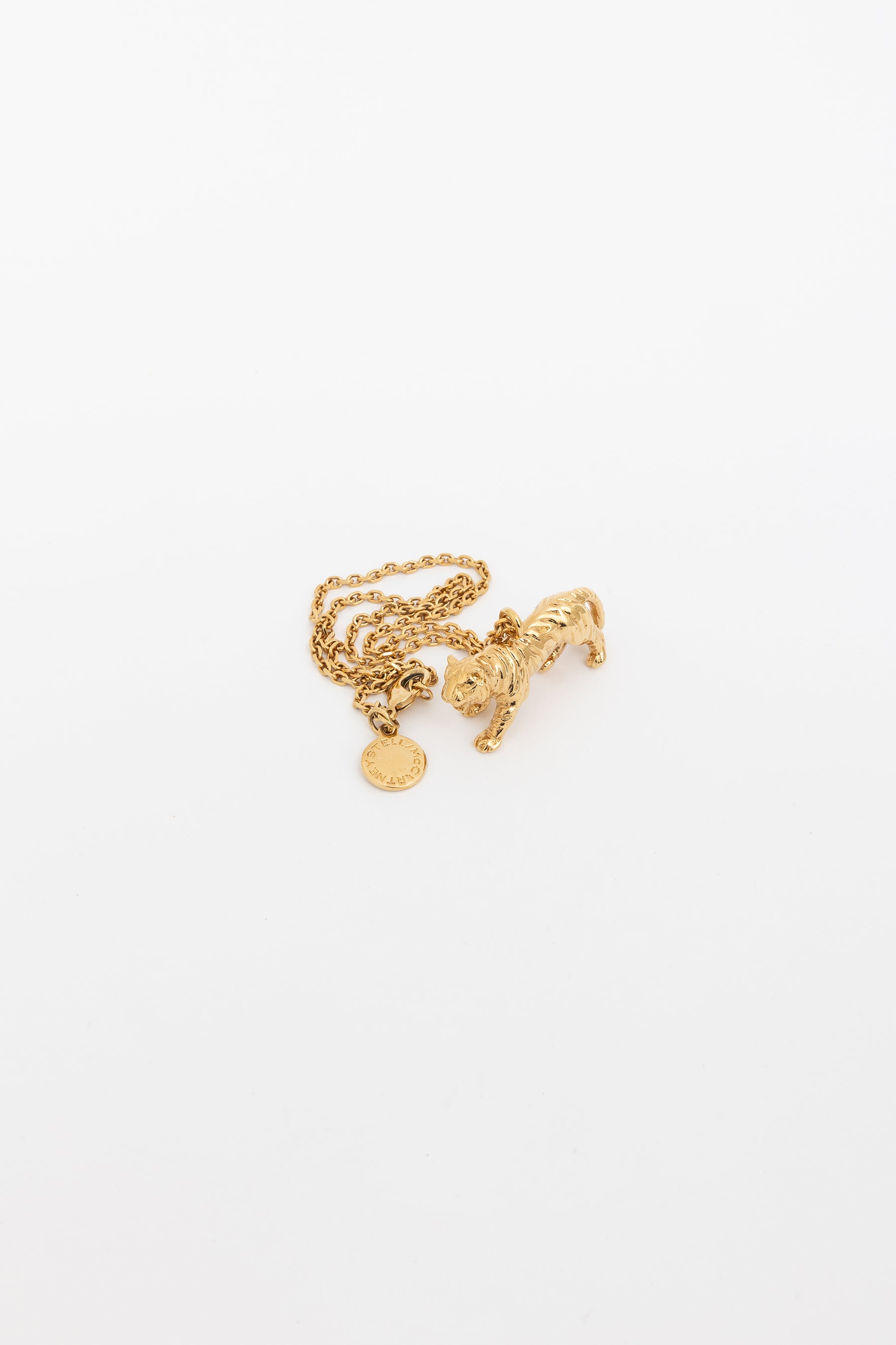 Tiger Pendant Necklace