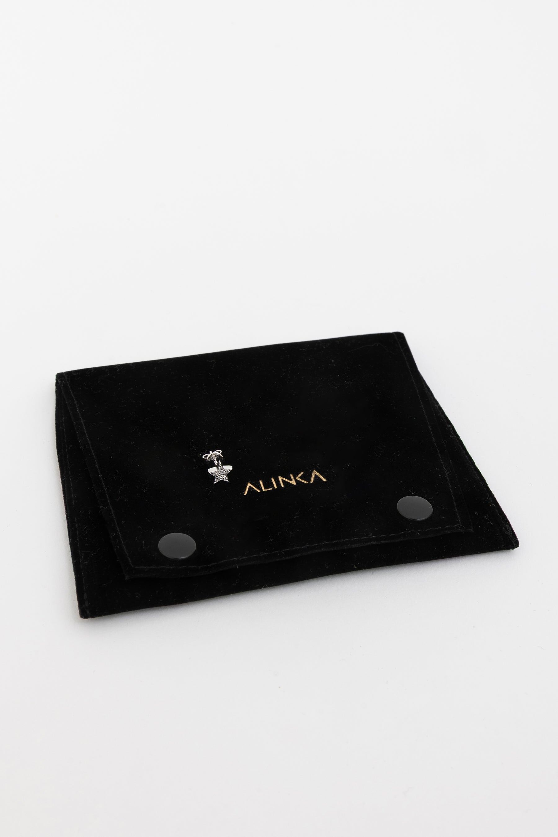 STASIA Star Mini Diamond Stud Single Earring