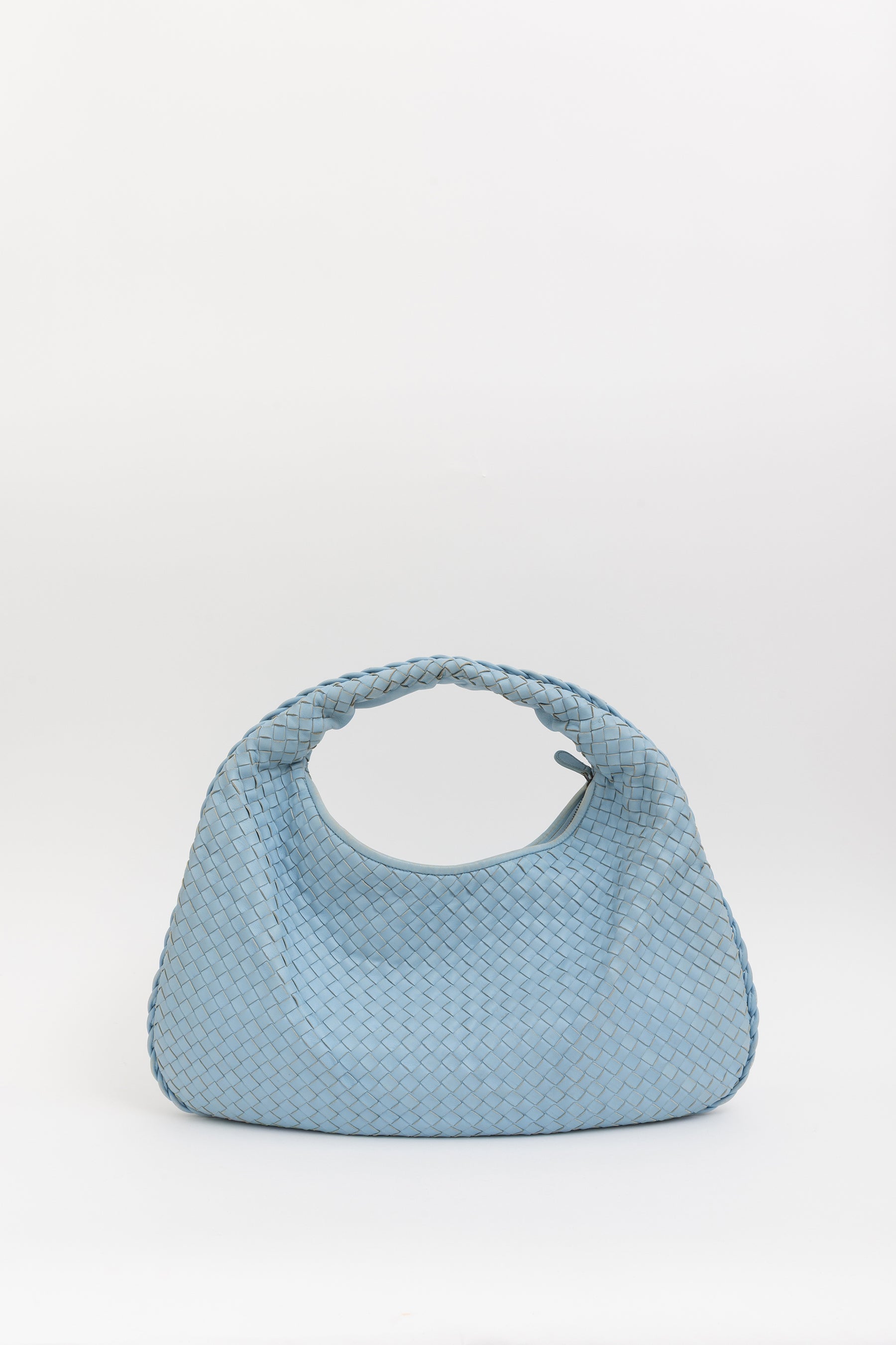 Intrecciato Shoulder Hobo Bag