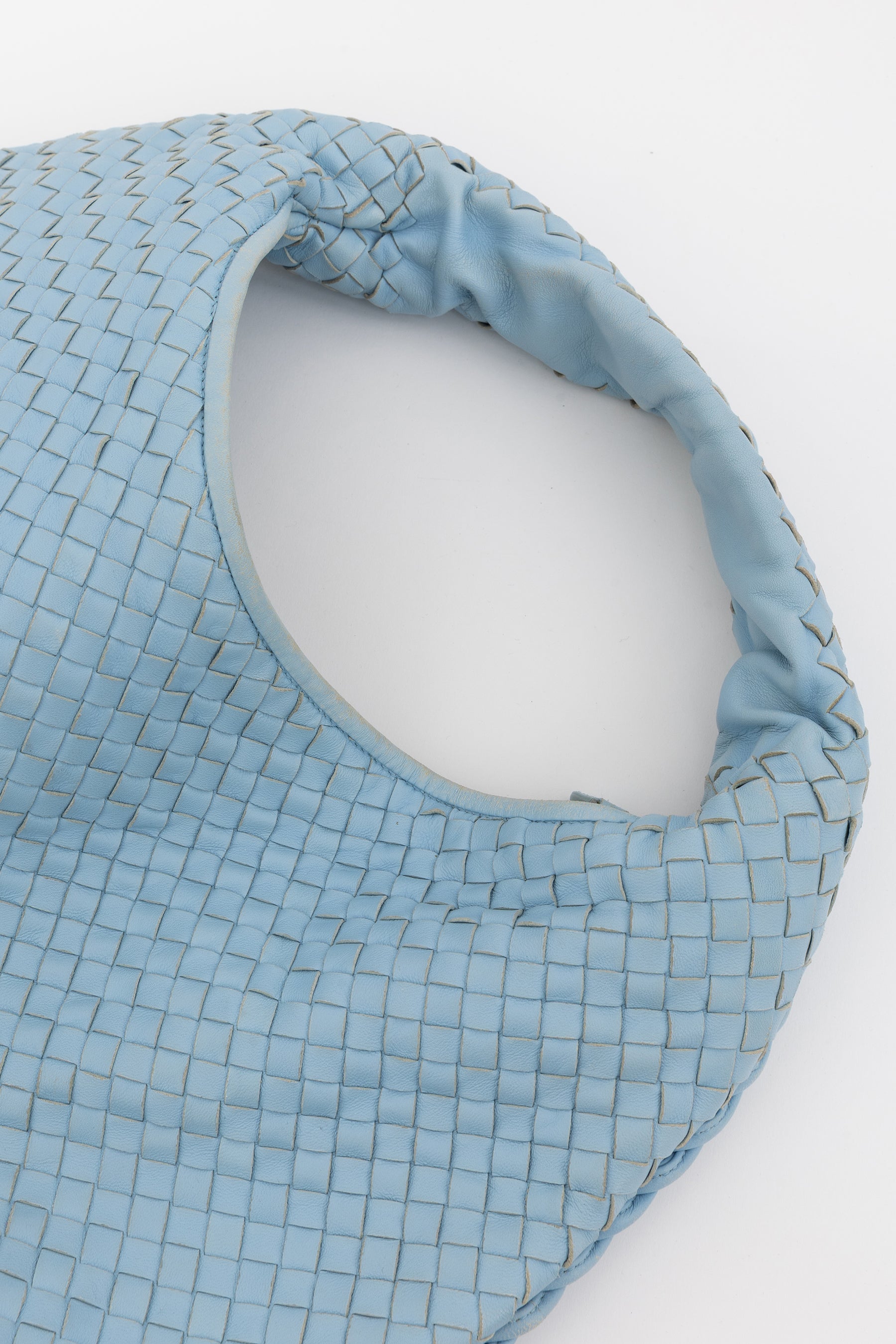 Intrecciato Shoulder Hobo Bag