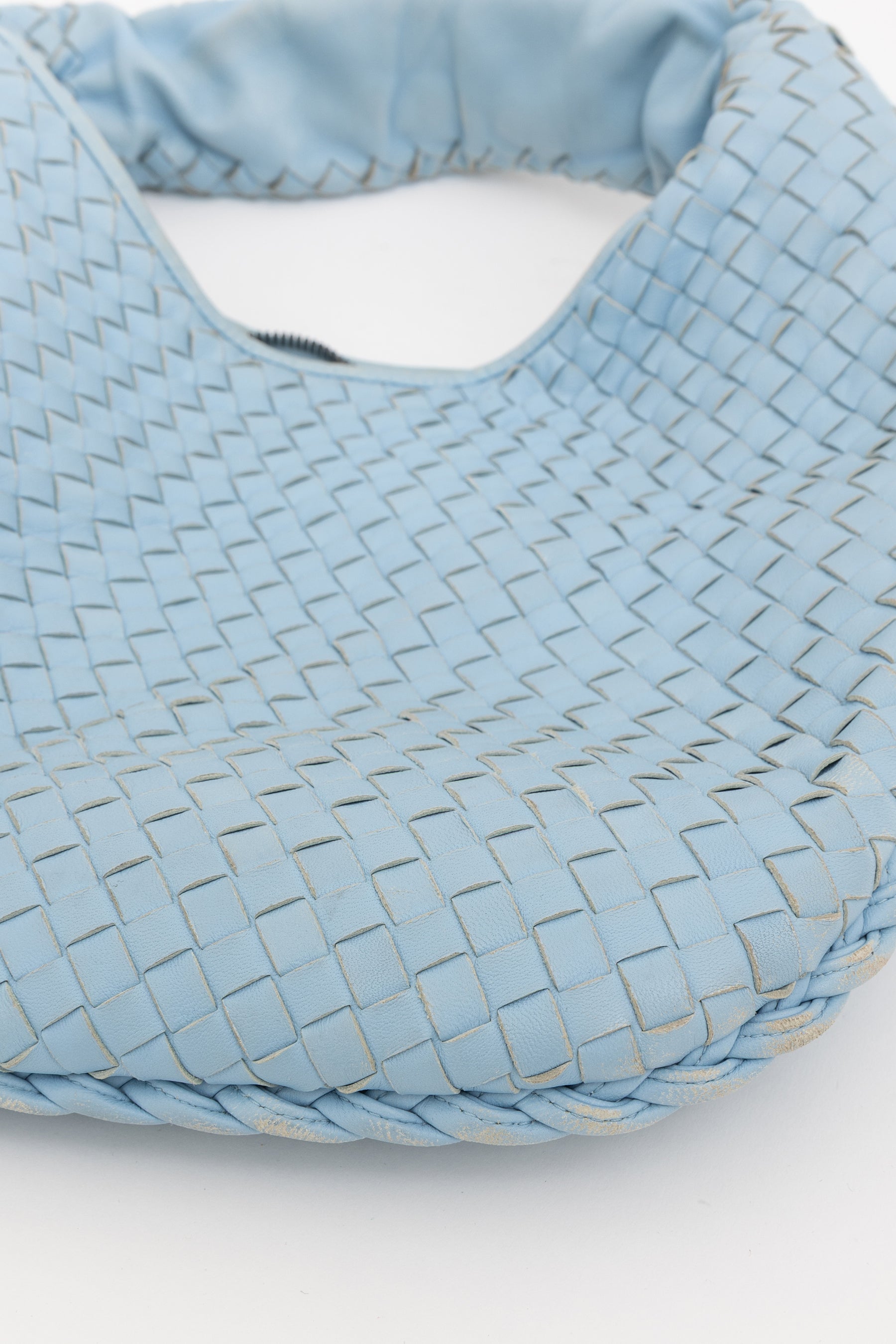 Intrecciato Shoulder Hobo Bag