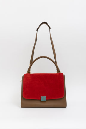 Tri-Colour Trapeze Bag