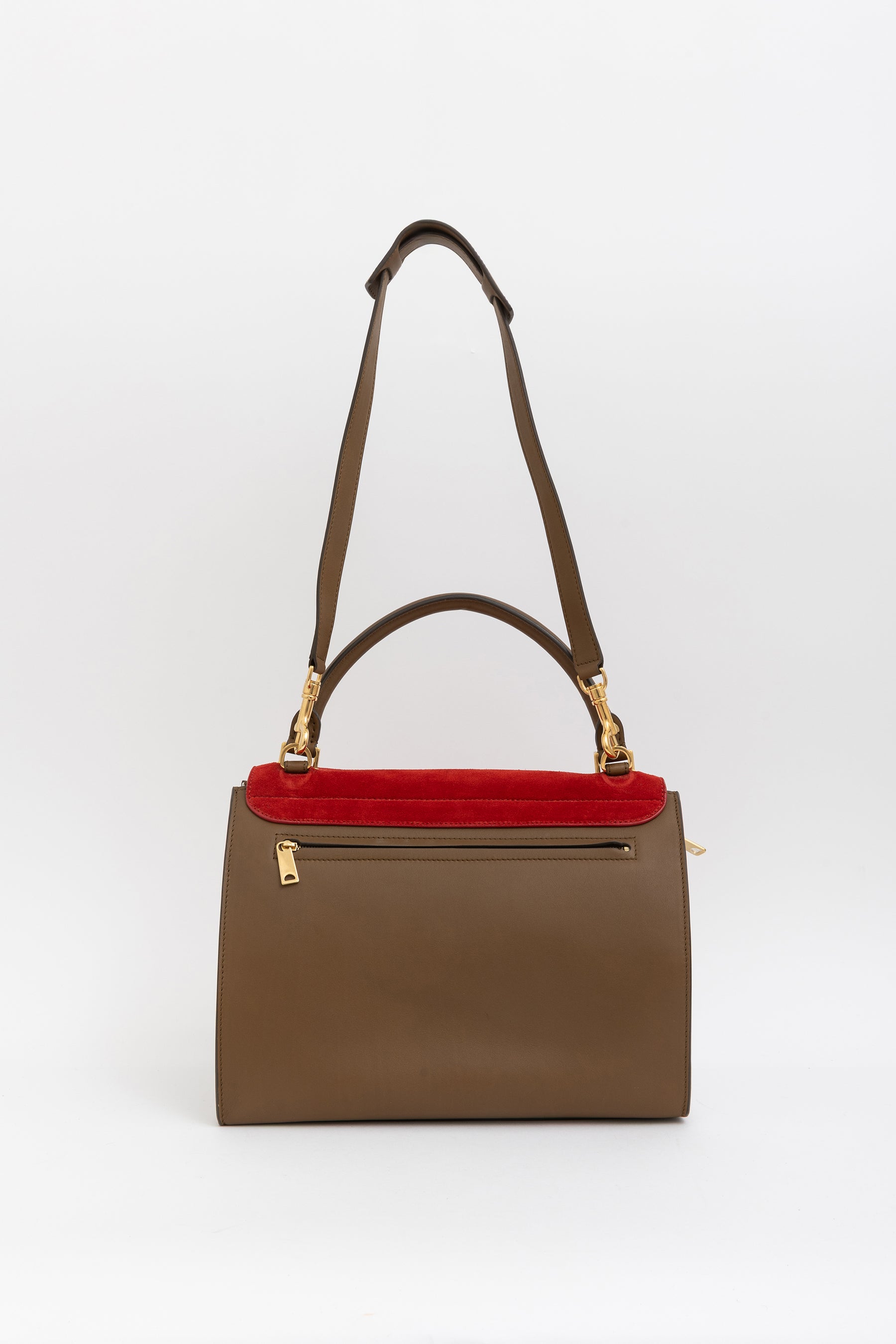 Tri-Colour Trapeze Bag