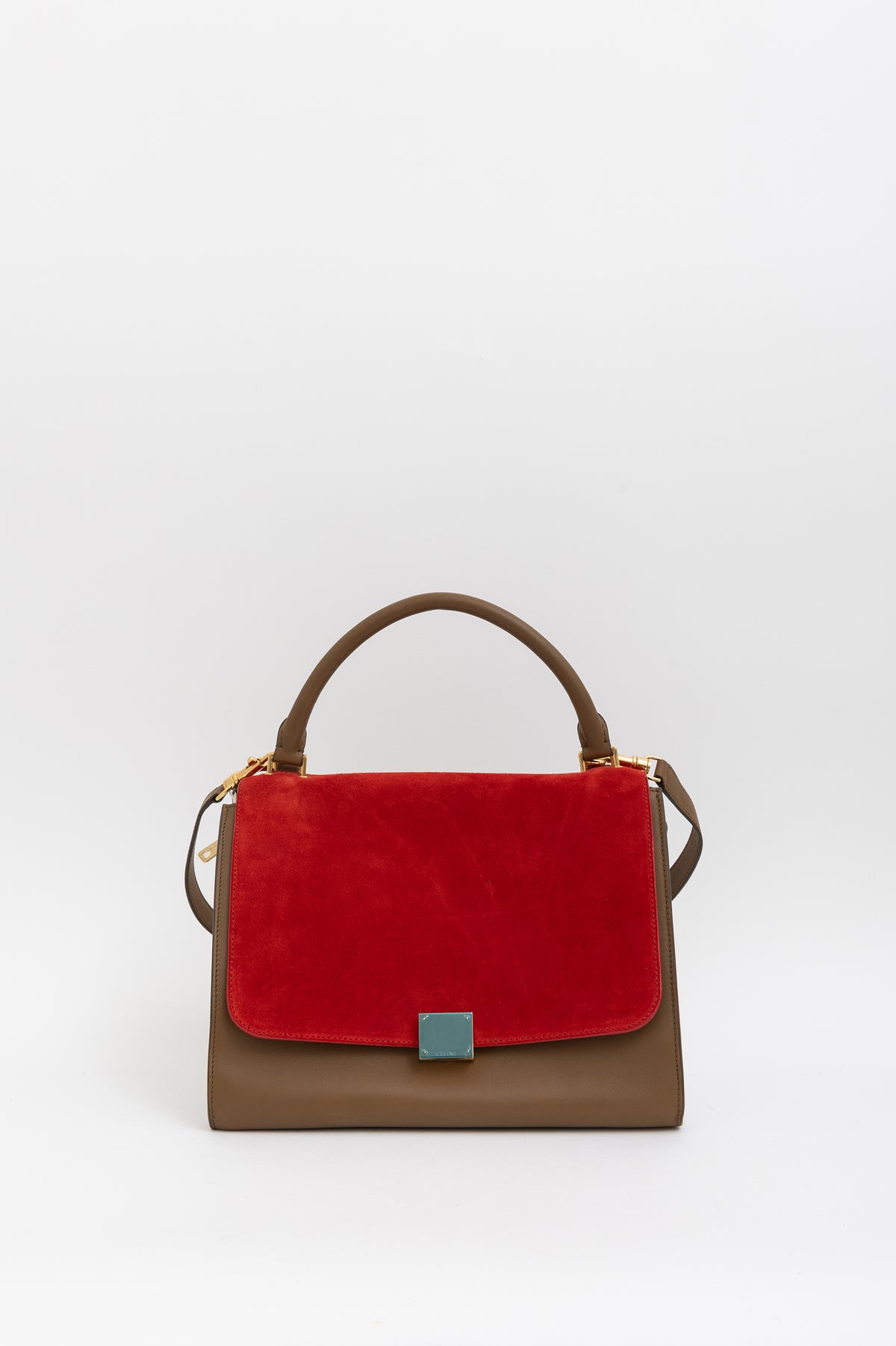 Tri-Colour Trapeze Bag