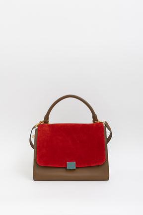 Tri-Colour Trapeze Bag