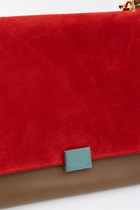 Tri-Colour Trapeze Bag