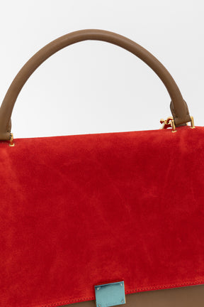 Tri-Colour Trapeze Bag