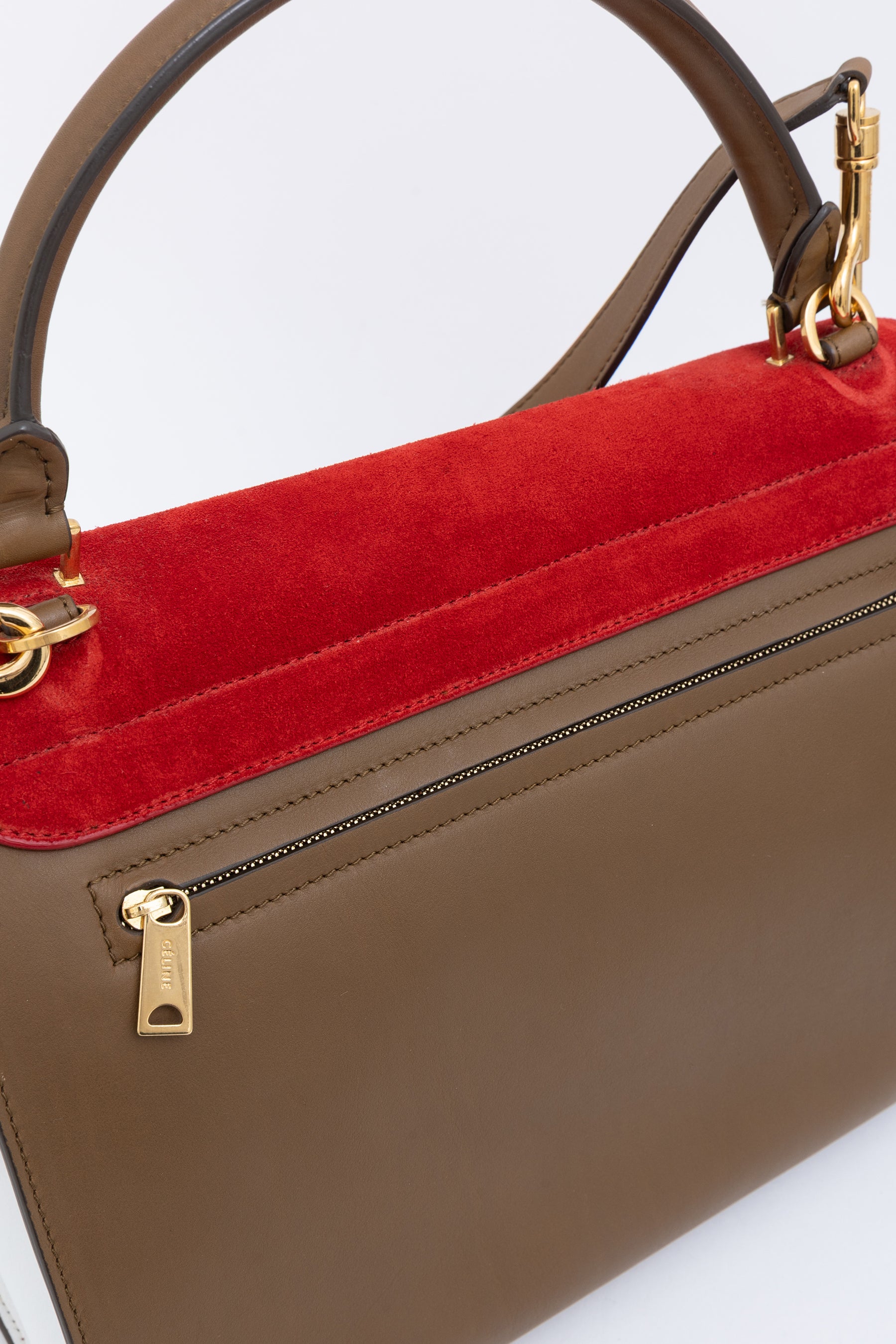 Tri-Colour Trapeze Bag