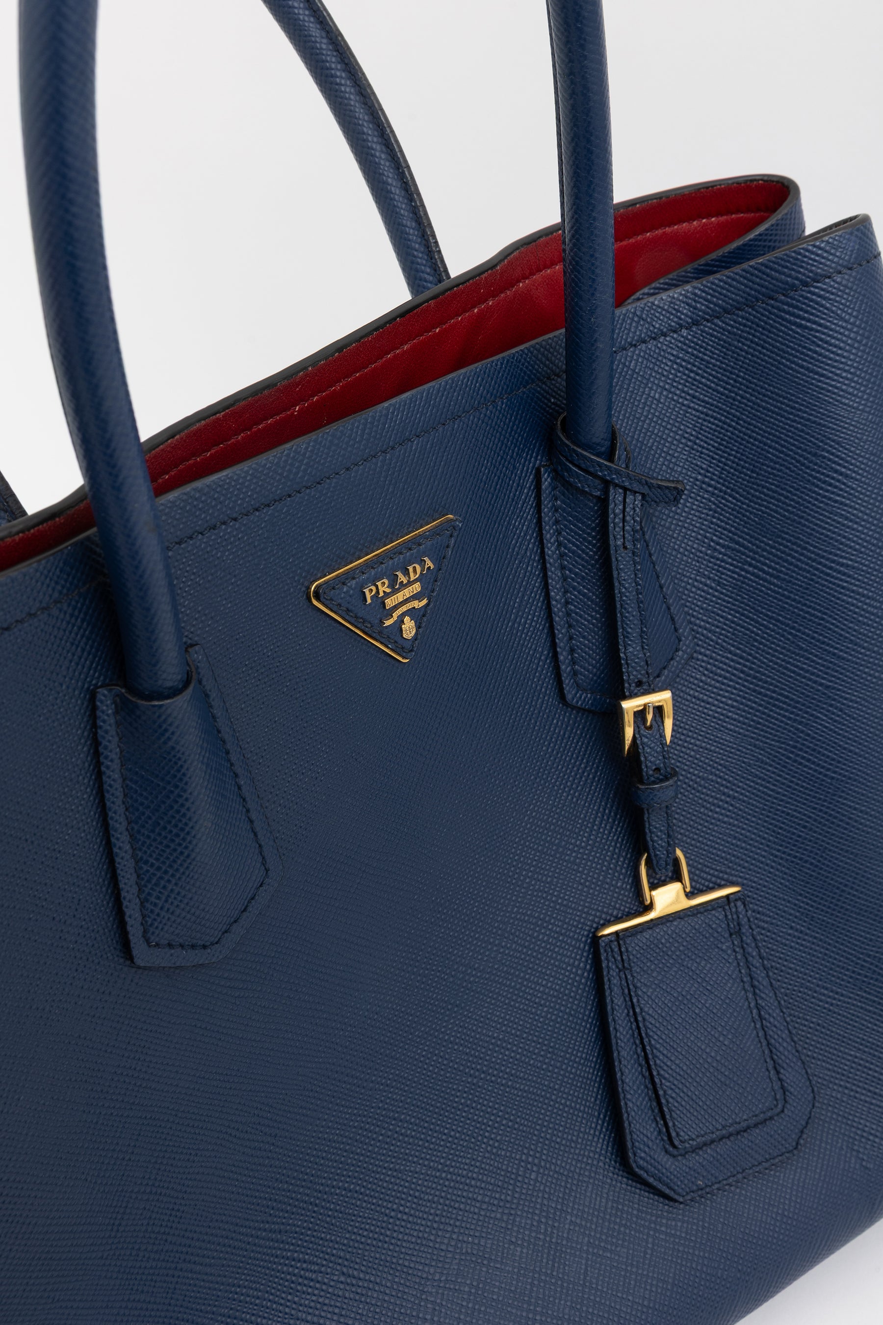 Saffiano Cuir Double Bag