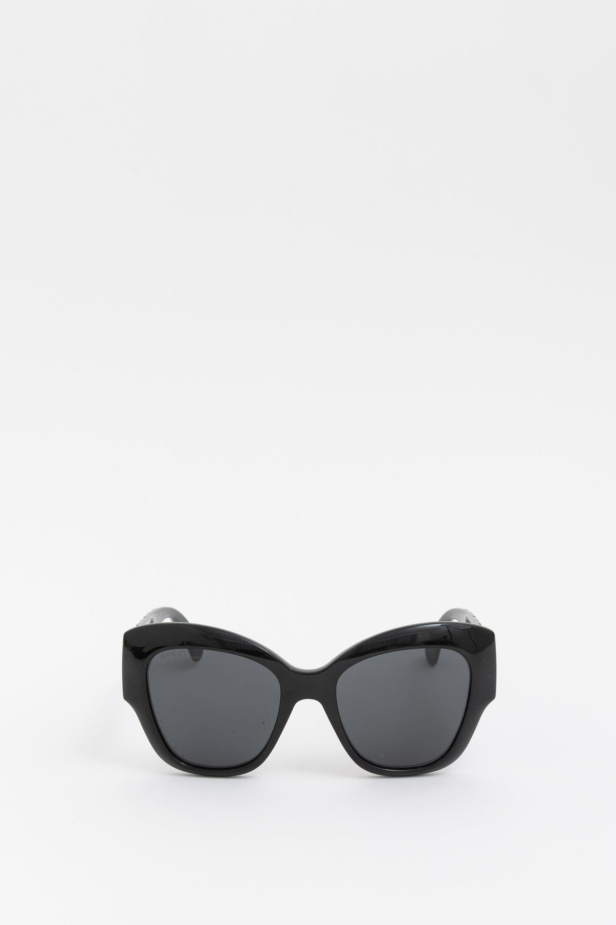 Oversized-Frame Cat Eye Sunglasses