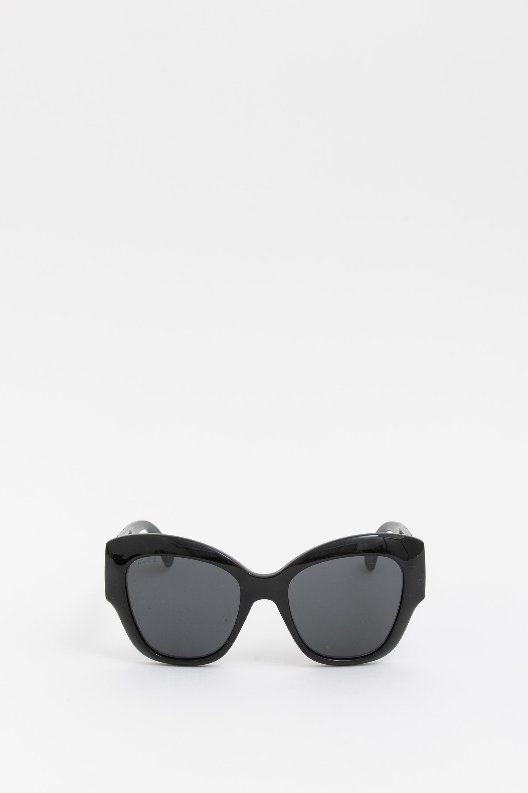 Oversized-Frame Cat Eye Sunglasses
