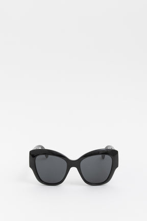 Oversized-Frame Cat Eye Sunglasses