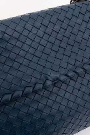 Small Intrecciato Olimpia Shoulder Flap Bag