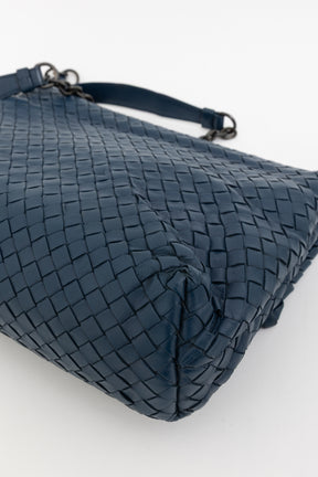 Small Intrecciato Olimpia Shoulder Flap Bag