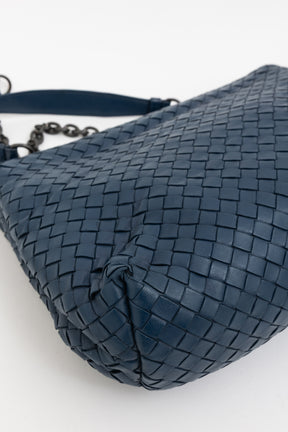 Small Intrecciato Olimpia Shoulder Flap Bag