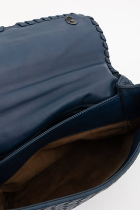 Small Intrecciato Olimpia Shoulder Flap Bag