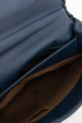 Small Intrecciato Olimpia Shoulder Flap Bag