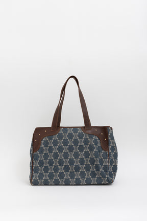 Denim Macadam Tote Bag
