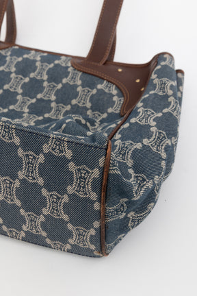 Denim Macadam Tote Bag