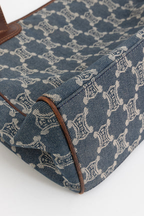 Denim Macadam Tote Bag