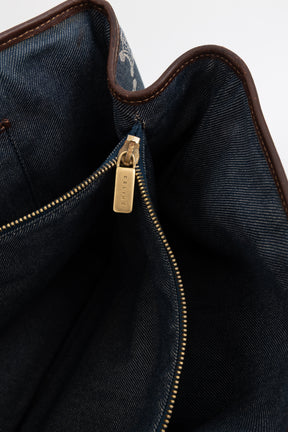 Denim Macadam Tote Bag